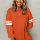  Jennifer Varsity Sweatshirt Dress