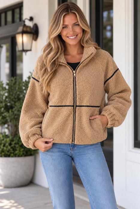 Joannah Fleece Regular Fit Jacket