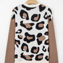  Jocelyn Block Patchwork Sleeve Sweater