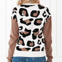 Jet Stream Large Jocelyn Block Patchwork Sleeve Sweater