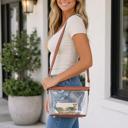Chestnut Jocelyn Pvc Shoulder Bag