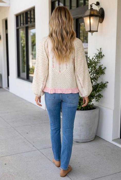 Joee Long Sleeve Blouse Long Sleeve Top