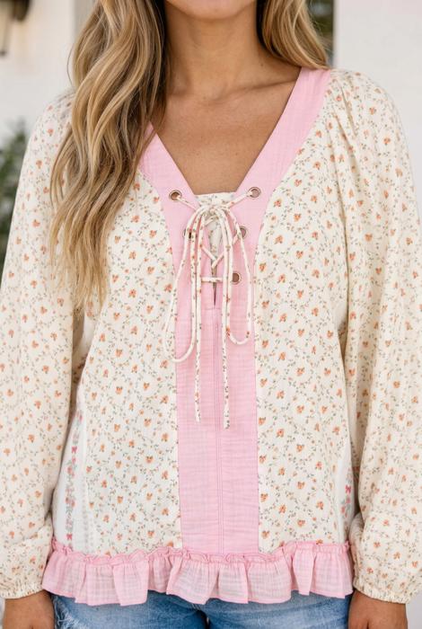 Joee Long Sleeve Blouse Long Sleeve Top