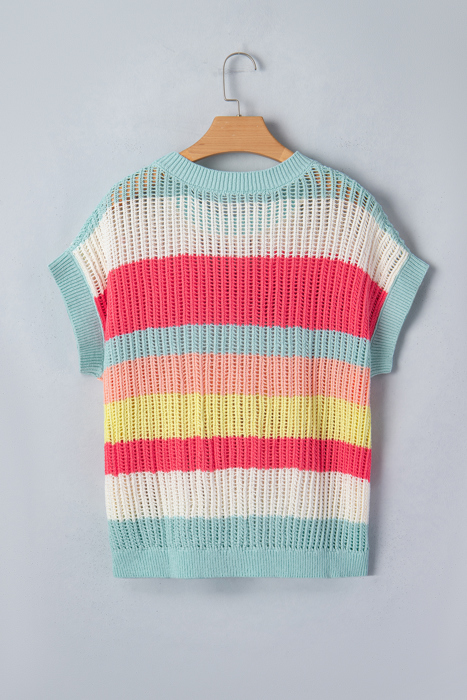Joelle Knit Short Sleeve Sweater