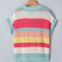  Joelle Knit Short Sleeve Sweater