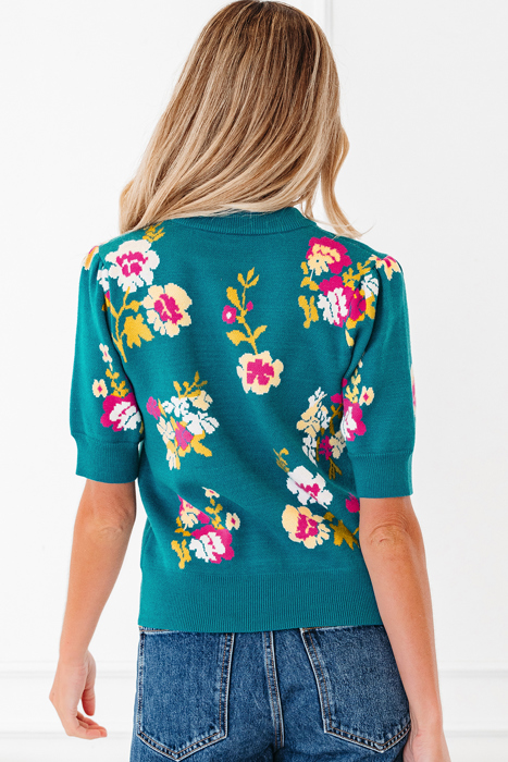 Joelle Sleeve Knitted Top