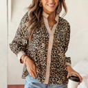  Jordyn Contrast Striped Trim Shirt