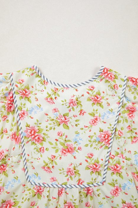 Josephine Sleeve Floral Dress