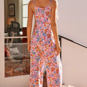  Journi Spaghetti Straps Loose Jumpsuit