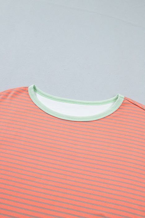 Joy Detail Raw Seam Long Sleeve Top