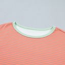  Joy Detail Raw Seam Long Sleeve Top