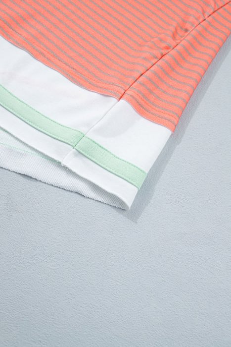 Joy Detail Raw Seam Long Sleeve Top