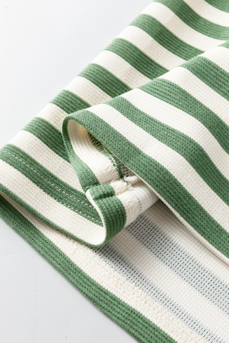 Joy Sleeve Contrast Trim Tee