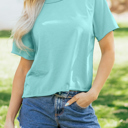  Judith Boxy Fit Cropped Tee