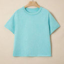  Judith Boxy Fit Cropped Tee