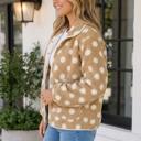  Juliah Placket Shift Silhouette Jacket