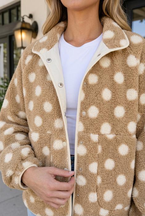 Juliah Placket Shift Silhouette Jacket