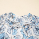  Juliana Sleeve Flowy Mini Dress