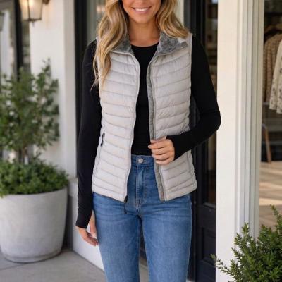 Juliana Zipped Puffer Vest