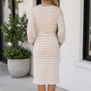  Julianna Long Sleeve Shift Dress
