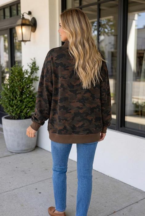 Juliannah Mockneck Baggy Pullover