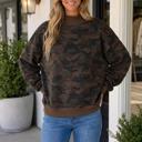  Juliannah Mockneck Baggy Pullover