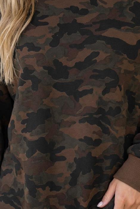 Juliannah Mockneck Baggy Pullover