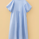  Julieta Detail Collar Midi PLUS Dress