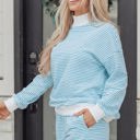  Juliette Mock Sweatshirt and Shorts Set