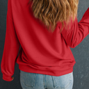  Junora Jolly Printing Christmas Pullover