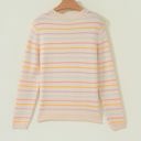 Kai Colorful Stripes Knit Sweater