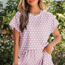  Kaiya Dot Print Short Set