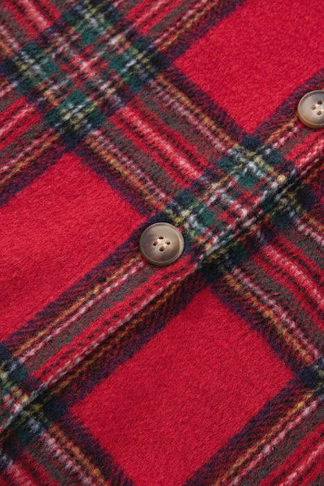 Kali Plaid Front Shacket