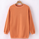  Kamryn Ribbed Corduroy Oversized Sweatshirt
