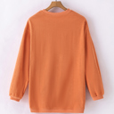  Kamryn Ribbed Corduroy Oversized Sweatshirt