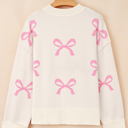  Kara Drop Shoulder Loose Sweater