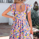  Kara Square Loose Mini Dress