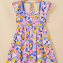  Kara Square Loose Mini Dress