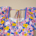  Kara Square Loose Mini Dress