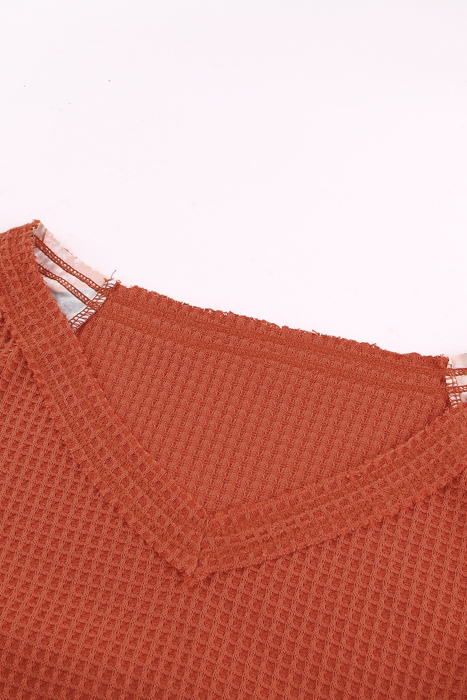Karina Eyelet thermal Knit Top