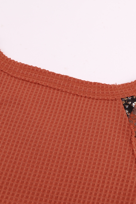 Karina Eyelet thermal Knit Top