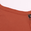 Karina Eyelet thermal Knit Top