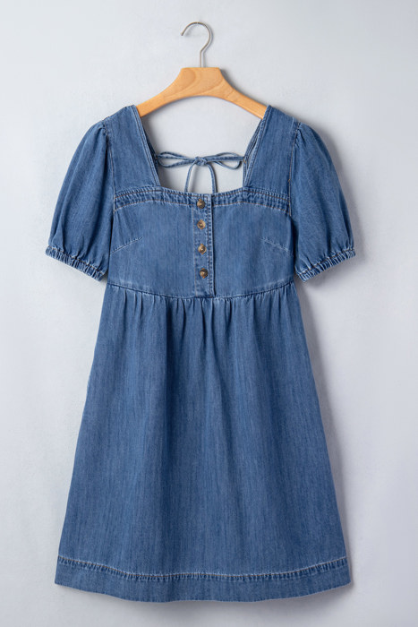 Karina Puff Sleeve Mini Dress