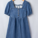  Karina Puff Sleeve Mini Dress