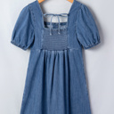  Karina Puff Sleeve Mini Dress