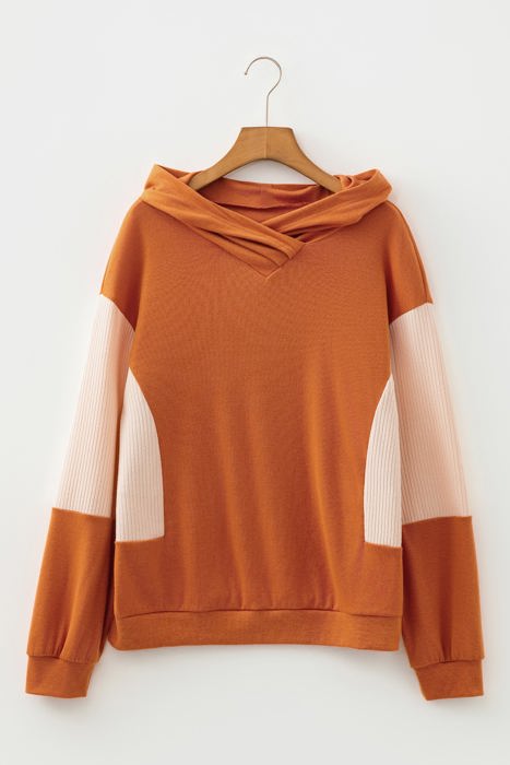 Karlee Crossed Pullover Hoodie