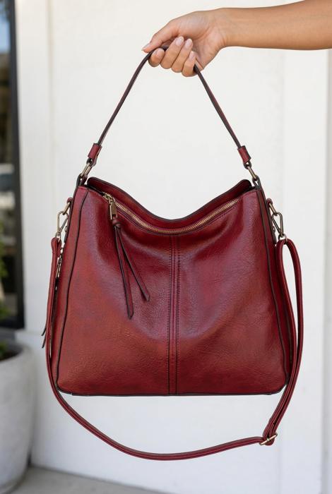 Karter Belted Large Tote Bag