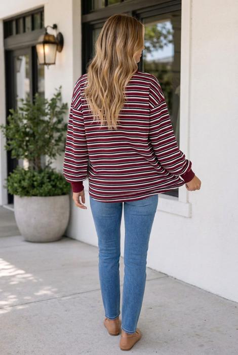 Karter Long Puff Sleeve Top