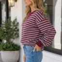  Karter Long Puff Sleeve Top
