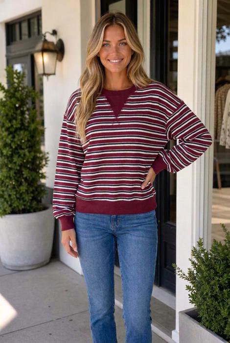 Karter Long Puff Sleeve Top